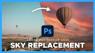 NEW Sky Replacement in 3 Clicks - Photoshop 2021