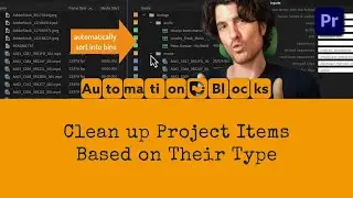 Auto-Sort Items into Bins with Automation Blocks in Premiere Pro