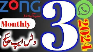 Zong whatsapp package monthly|Zong monthly whatsapp package code