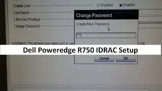 IDRAC Setup Dell R750 PowerEdge