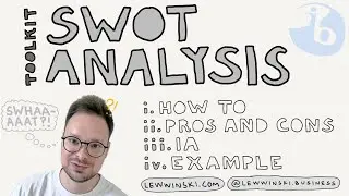 TOOLKIT: SWOT ANALYSIS / IB BUSINESS MANAGEMENT / how to use, pros and cons, IA, example