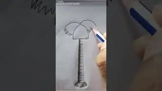 #palm #tree #drawing #short #reelsvideo