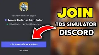 How To Join Roblox Tower Defense Simulator Discord Server TDS