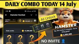 Hamster Kombat Daily Combo Today 14 July 15 July | | NFT marketplace & Security Team Lock UNLOCK