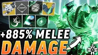 This INSANE Banner of War Strand Build Gives Max Melee Damage! [Destiny 2 Titan Build]