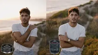 RF 50 1.8 vs RF 50 1.2 – Portrait Photoshoot BTS