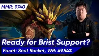 🦔 zzq BRISTLEBACK HARD SUPPORT 7.37b | Dota 2 Pro Gameplay