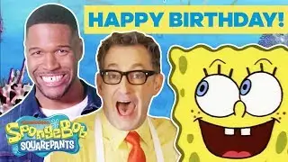 Happy Birthday, SpongeBob! 🎉 Jonas Brothers, Jace Norman & More CELEBrate! |