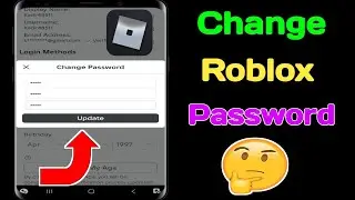 How To Change Roblox Password (2024) Roblox Password On Android