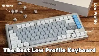 A Thocky Low Profile Keyboard? - NuPhy Nos75 Review #keyboard