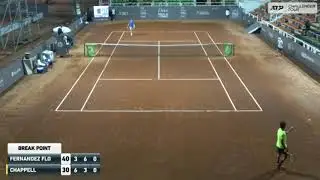 Diego Fernandes Flores (CHI) vs Nick Chappell (USA), Santiago challenger 2021 Round 1