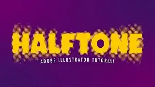 Halftone Text Magic In Adobe Illustrator