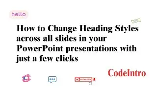 Quick Guide: How to Update Heading Styles on Every Slide in PowerPoint || Edit Heading Styles