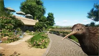 🥝Little classical walkthrough kiwi habitat | Quaco Zoo | Planet Zoo | speedbuild🌻