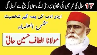 Maulana Altaf Hussain Hali Complete Biography || Hali K Halat Zindgi By Hidden Words