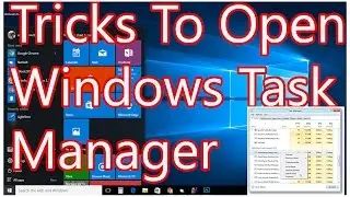 How to open Task Manager in Windows 10