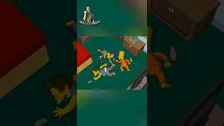 Bart with his friends 