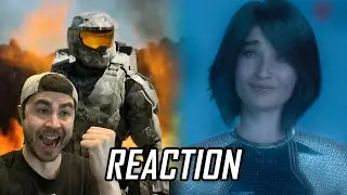 Halo TV  Series OFFICIAL TRAILER REACTION!!! - LOOKS AWESOME!