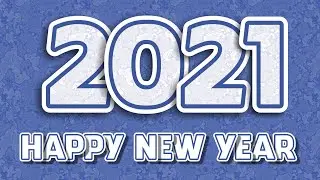 Corel DRAW tutorials | New year | 2021 | 015