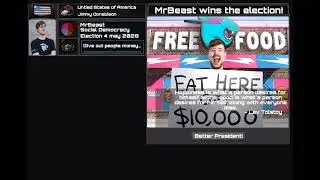 TNO Super events. MrBeast president USA.