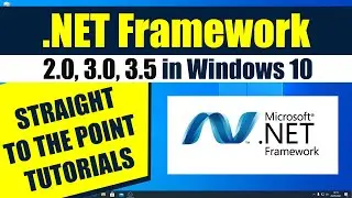 Run (enable) .NET Framework 2.0, 3.0, 3.5 in Windows 10