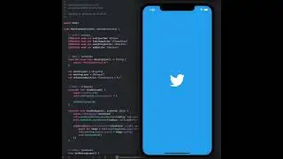 Twitter Launch animation Created using UIKit