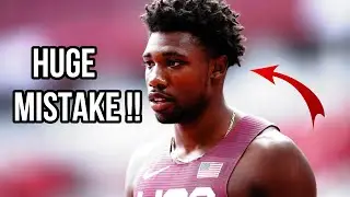 Noah Lyles made a huge mistake..........