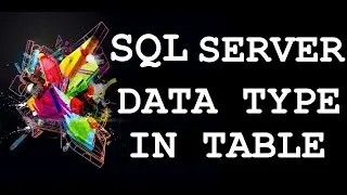 SQL SERVER: Find the Data Type of a Column in a Table using  INFORMATION_SCHEMA
