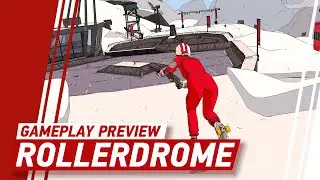 Rollerdrome Gameplay - What If Tony Hawk's Pro Skater Had Guns?