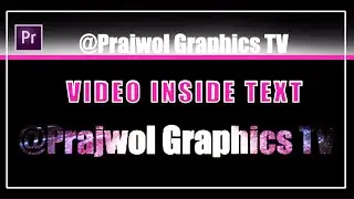 How to Place Video Inside a Text in Premiere Pro