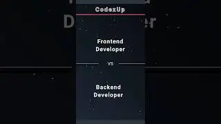 Frontend Vs Backend? Whats difference ? #shorts