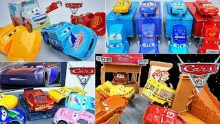 Cars 3 Movie Scenes Thunder Hollow race and Lightning Piston Cup Racing