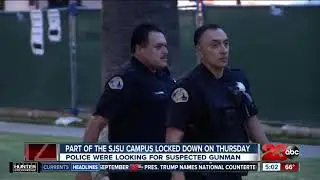 Man brandishing gun arrested on the campus of San Jose State University