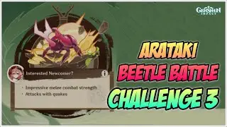 Arataki Beetle Battle, Challenge 3 - Genshin Impact V4.3