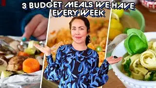 SUPER BUDGET MEALS I EAT EVERY WEEK | 3 Family Meals We Eat All The Time | Aldi Meals 2024