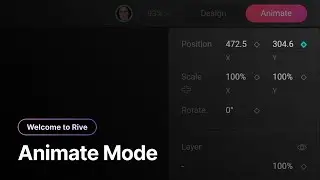 Animate Mode in Rive