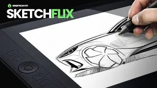 SketchFLIX - 037 | How to sketch a SHOOTING BRAKE