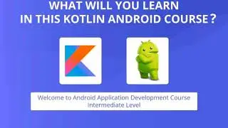 Android app development course with kotlin||introduction to kotlin programming