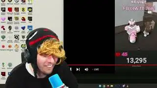 @KreekCraft CAME INTO MY LIVE STREAM AND NOW I CANT BE A FURRY FOR A MONTH 😭😭😭