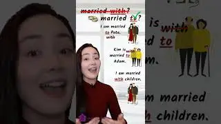 married WITH? or married TO? - common English question 