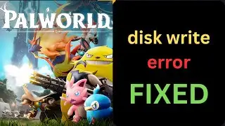 Solve 'Disk Write Error' in Palworld: Antivirus and File Recovery Tutorial