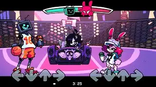 FNF - Graffiti Groovin: VS Skarlet Bunny V2 - Carrotbyte (by YinYang) - [FC/4k]