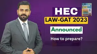 How to prepare Law GAT 2023 | HEC Law GAT Announced