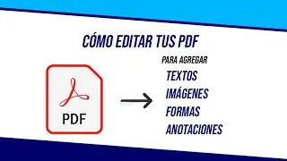 👉 Cómo editar tus PDF EN LÍNEA sin PROGRAMAS en menos de 5 MINUTOS 🤣🤣