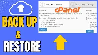 How To Backup And Restore Website Using Cpanel