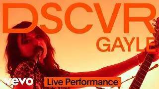 GAYLE - luv starved (Live) | Vevo DSCVR