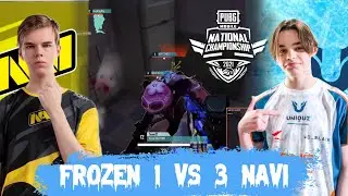 ФРОЗЕН КЛАТЧИТ 1 В 3 НАВИ! МЕКУ ЗАБИРАЕТ МВП NATIONAL CUP? БИТВА СНГ ТИТАНОВ, UNIQUE VS NAVI