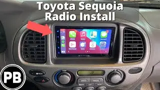 2003 - 2007 Toyota Sequoia / Tundra Radio Install