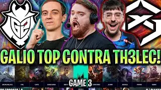 SACAN GALIO TOP CONTRA TH3ANTONIO! - G2 vs GX Game 3 LEC GRAND FINALS 2024 ESPAÑOL