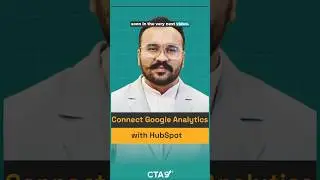 How to Connect Google Analytics with HubSpot #youtubeshorts #shorts #hubspotcrm